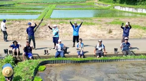 神奈川ワークショップより　田植えをしました！（動画）