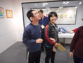 太陽の家藤の実学園より「明大チャリティーアート出展」の報告です!