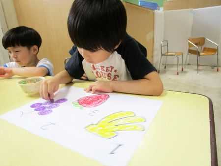 太陽の家 しいの実学園から　塗り絵