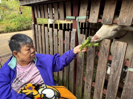 湘南希望の郷ケアセンターより 「ゆきおくん」に会いに行きました