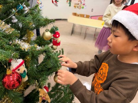 太陽の家 キャロットより お楽しみ会(12月行事)の報告です