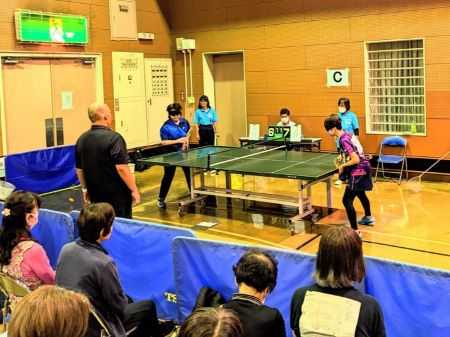 第39回藤沢市長杯争奪サウンドテーブルテニス大会が開催されました。