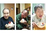 湘南希望の郷より　『いすゞのケーキ、美味しくいただきました』の報告です。