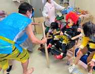 太陽の家 しいの実学園より「鬼は外！福は内！」
