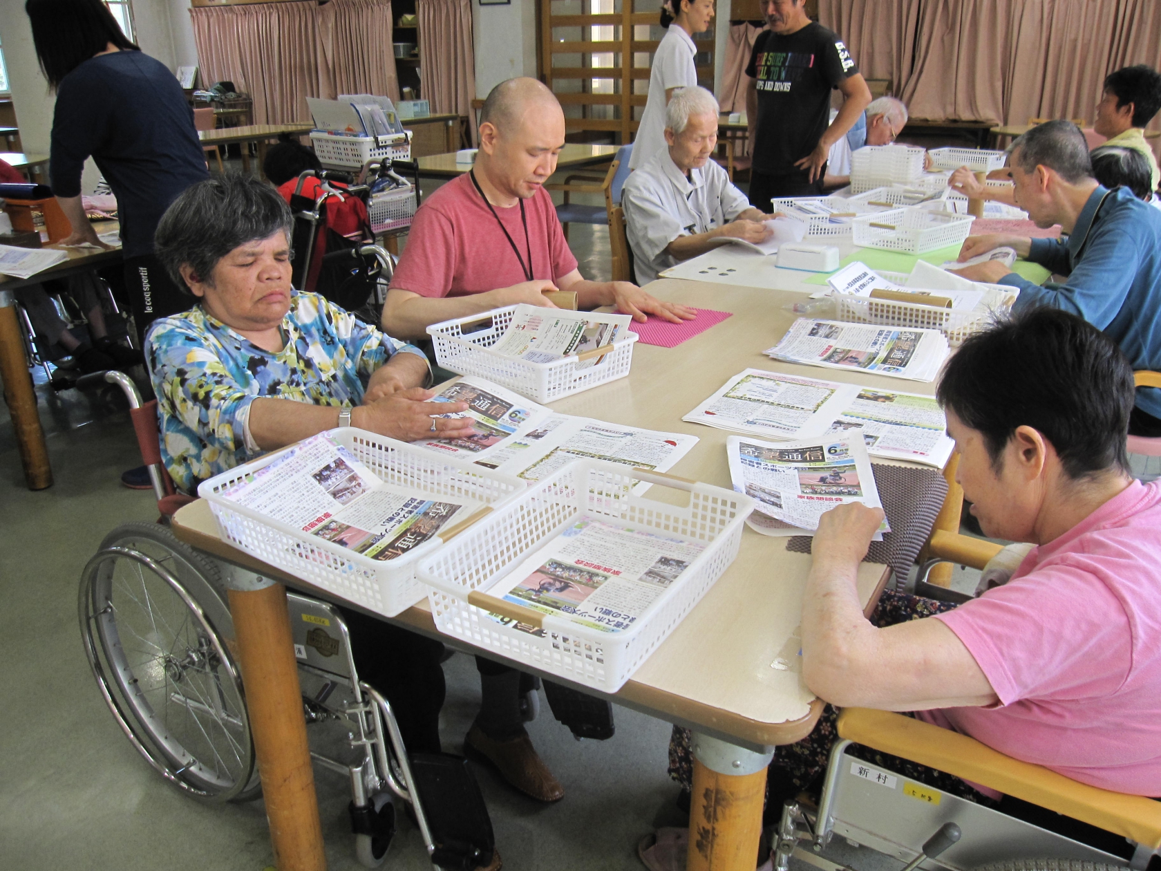 湘南希望の郷から「作業グループの活動」の報告です。