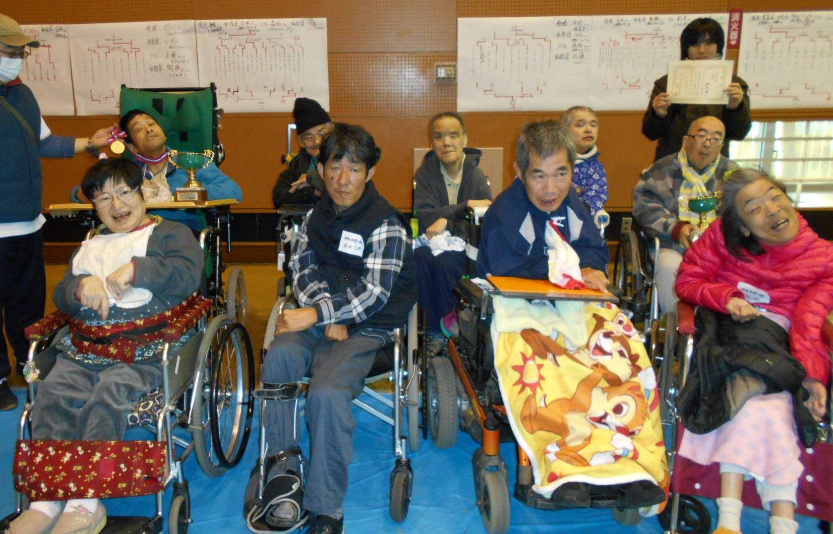 湘南希望の郷から「第50回卓上競技大会」の報告です。