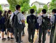 ライフ湘南から「藤沢市立第一中学校　特別支援学級　見学」の報告です