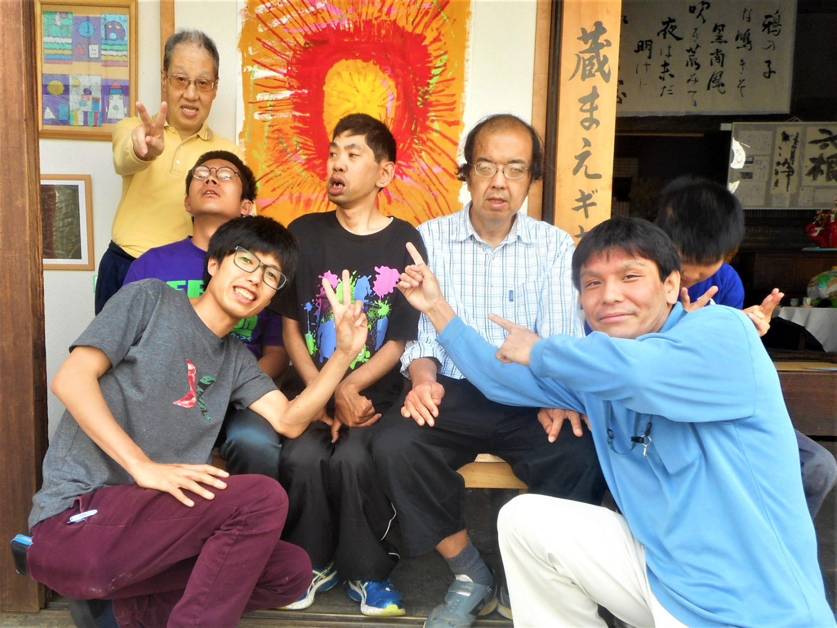 太陽の家藤の実学園より「ヴィヴィッドアート展に見学に行って来ました」の報告です!