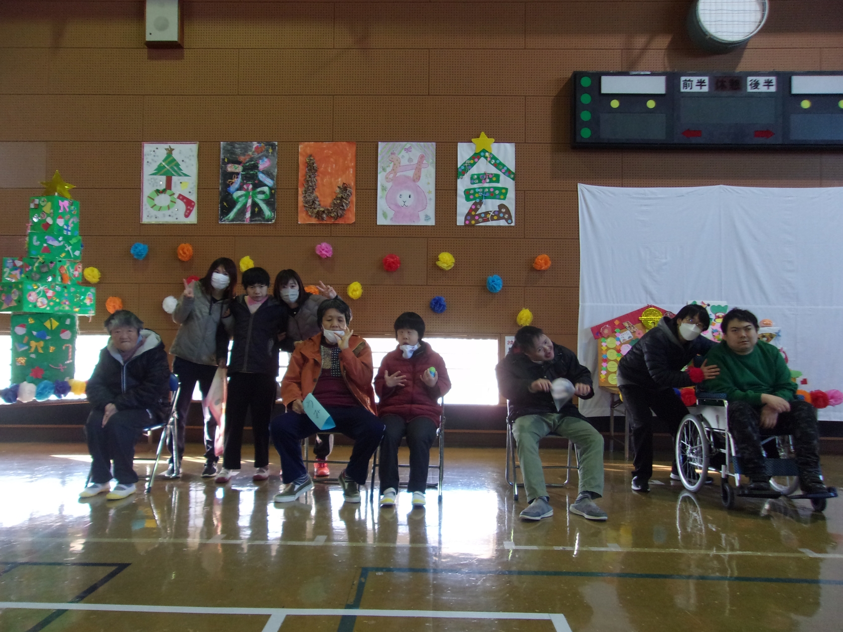 太陽の家藤の実学園より「お楽しみ会の報告です！」