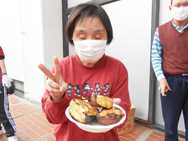 太陽の家藤の実学園より 焼き芋パーティーの報告です。