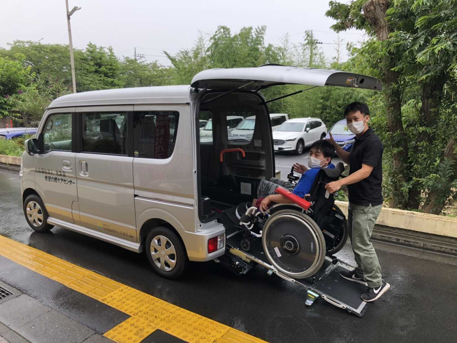 寄贈車両試乗